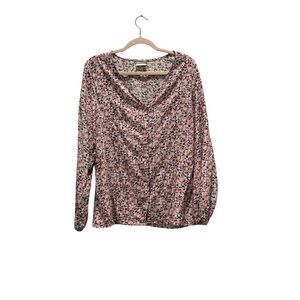 Beloved Floral V-Neck Women's Blouse